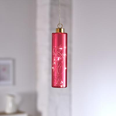 LED-Hängeleuchte pink Eldo Image