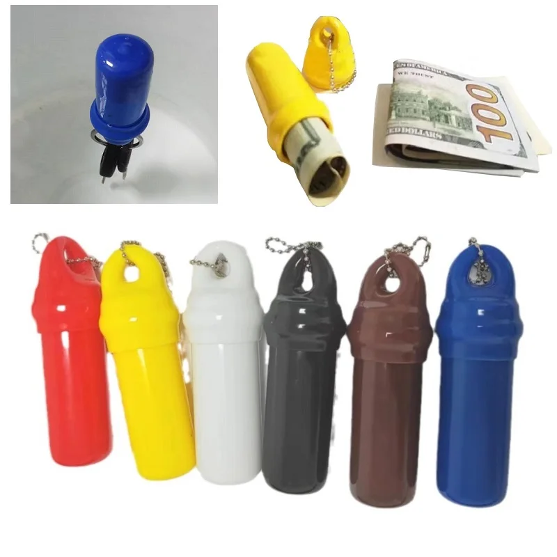 Wasserdichtes weiches Vinyl, schwimmend, Mini-Geldbörse, Schlüsselanhänger, Schlüssel, Ohrstöpsel, Pille, Geld, Aufbewahrung, Halter, Meer, Schwimmen, Schlüsselanhänger, Geldbörse Image