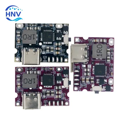Typ-C USB 5V 3,1A Boost Converter Step-Up Power Modul IP5310 Mobile Power Bank Zubehör mit Schalter Image