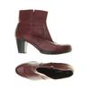 Jana Damen Stiefelette, Gr. 8, rot, Leder