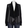 even odd Damen Jacke, Gr. 44, schwarz, Kunstleder, Synthetik