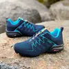 Blau Trekking Schuhe Männer Größe 40-47 Komfort Marke Turnschuhe männer Schuhe Im Freien Nicht-Slip