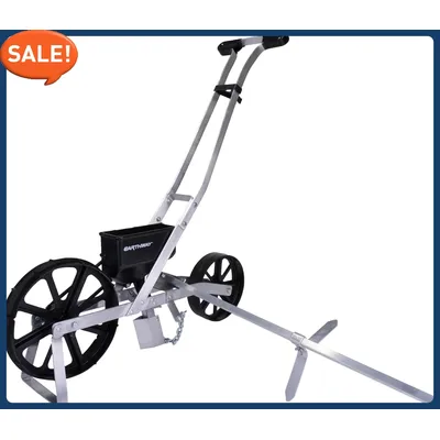 10001 Precision Garden Seeder Row Planter with 7 Seed Plates and 30 Inch Row Marker,Use in Prepared