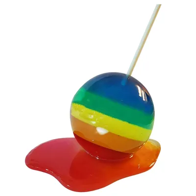 Melting Ice Cream Model Ornament Realistic Artificial Lollipop Resin Decoration Crafts Popsicle