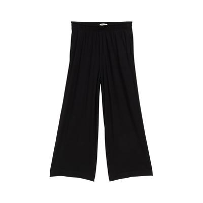 TOM TAILOR Damen Jersey Culotte Hose, schwarz, Uni, Gr. 44/26 Image