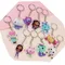 Portachiavi in acrilico per casa delle bambole Kawaii Gabby Portachiavi anime carino Accessori Borsa