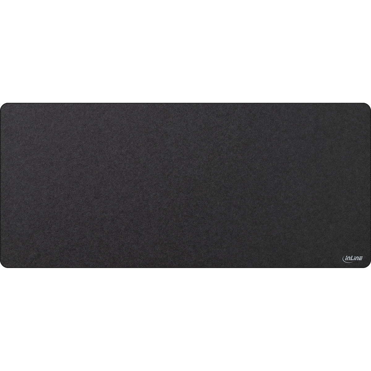 InLine® Maus-Pad XL Schreibtischunterlage, 900x400x2mm, schwarz Image