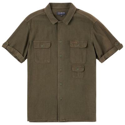 Amundsen Sports - Traveller's Linen S/S - Hemd Gr S braun Image