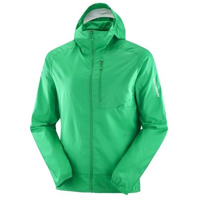 Salomon - Bonatti Cross Full Zip Hoodie - Laufjacke Gr XL grün Image