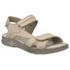 Sandale JOSEF SEIBEL "Brenda 03", Damen, Gr. 38, beige, Leder, casual, Schuhe, mit Lederinnenausstattung