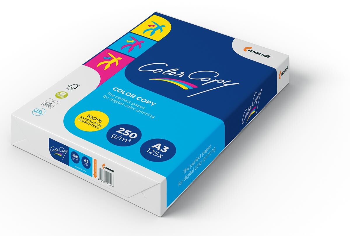 Color Copy Kopierpapier ColorCopy weiß 250g/qm A3 VE=7x125 Blatt Image