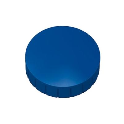MAUL Rundmagnet Solid 38 mm 2,5 kg Haftkraft 10 Stück blau Packung mit 12 Stück Image