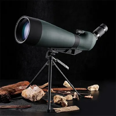 Monocular 25-75x100 MM Spotting Scope Tripod Stand Telescope FMC Porro Binoculars Bird Watching Sport High Power Long