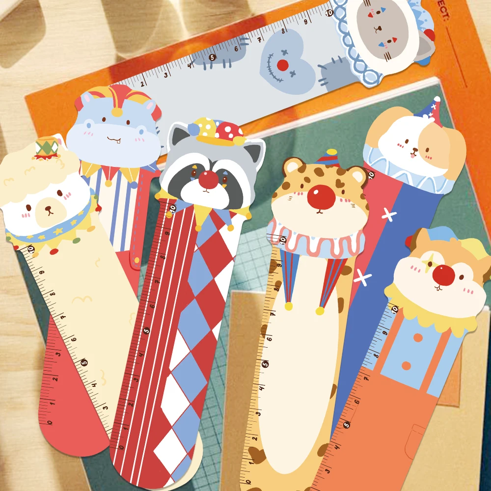 30PCS Erstaunliche Tier Zirkus Lesezeichen Lineal Oddities Sammler Geschenk DIY Buch Club Leser Seite Marker Studenten Schreibwaren Geschenke Image