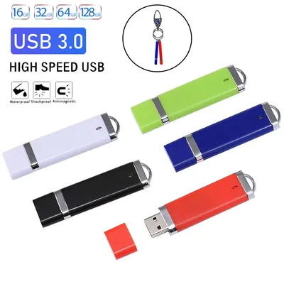 Unidade Flash USB 3.0 32GB 64GB 16GB Pen Drive Pendrive Disco Flash De Alta Velocidade Speichen • Stick Laufwerke Für Laptop USB Stick Image