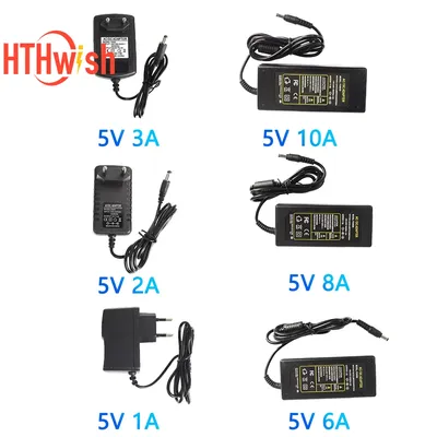 5 Volt AC ZU DC Netzteil Versorgung 1A 2A 3A 5A 6A 8A 10A Netzteil Power 220 V ZU 5 V Stecker Für Image