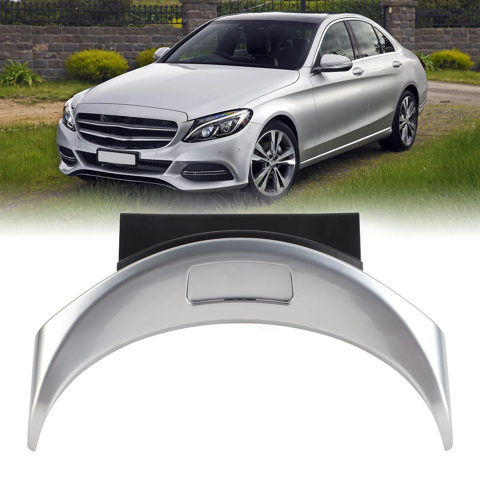 2056803407 Entriegelungsknopf für Aufbewahrungsbox für Armlehnen 2056803307 Ersatz für W205 C200 C250 C300 W253 GLC260 GLC200 2056803307 Image