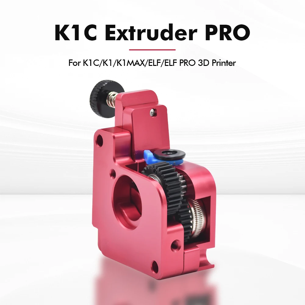 Creativity K1 max Extruder Pro Kit Ganzmetall-Übersetzungsverhältnis Direktantrieb Hochtemperatur-Druck Extrudieren für 3D-Drucker der K1-Serie Image