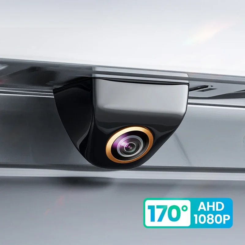 AHD 1920 x 1080P Auto-Rückfahrkamera 170 Grad Weitwinkel Fisheye Golden Len Full HD Nachtsicht Fahrzeug Rückfahrkamera vorne Image