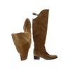 san marina Damen Stiefel, Gr. 39, orange, Leder