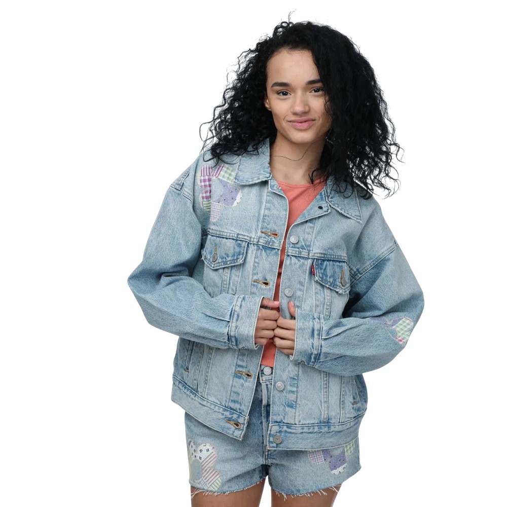 Levis - "90´s" Truckerjacke für Damen (Hellblau)