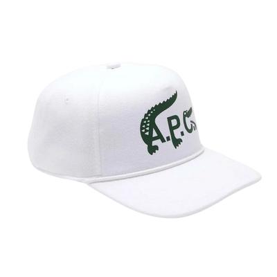 Lacoste - "APC" Kappe für Herren/Damen Unisex (Weiß) Image