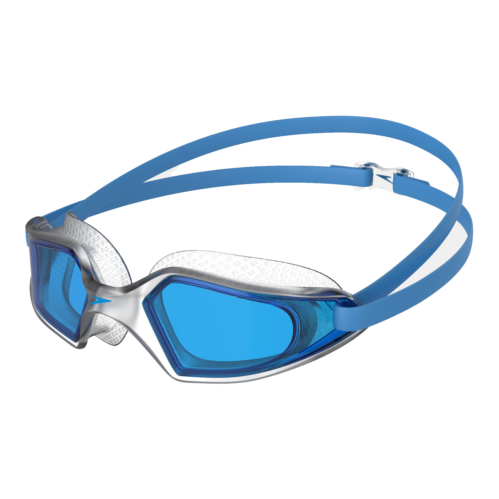 Speedo - "Hydropulse" Rauch-Grau Schwimmbrille für Herren/Damen Unisex (Blau/Silber) Image