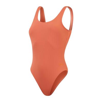 Speedo - Badeanzug Tiefer Rückenausschnitt für Damen (Orange) Image