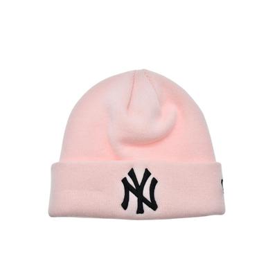 New Era - "Yankees" Mütze Mit Bündchen (Pink/Schwarz) Image