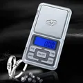Mini Bilancia 500g/300g/200g/100g X 0.01g /0.1g Precisione Elettronica Digitale Precisione Gioielli Bilancia Tascabile Bilancia per Oro