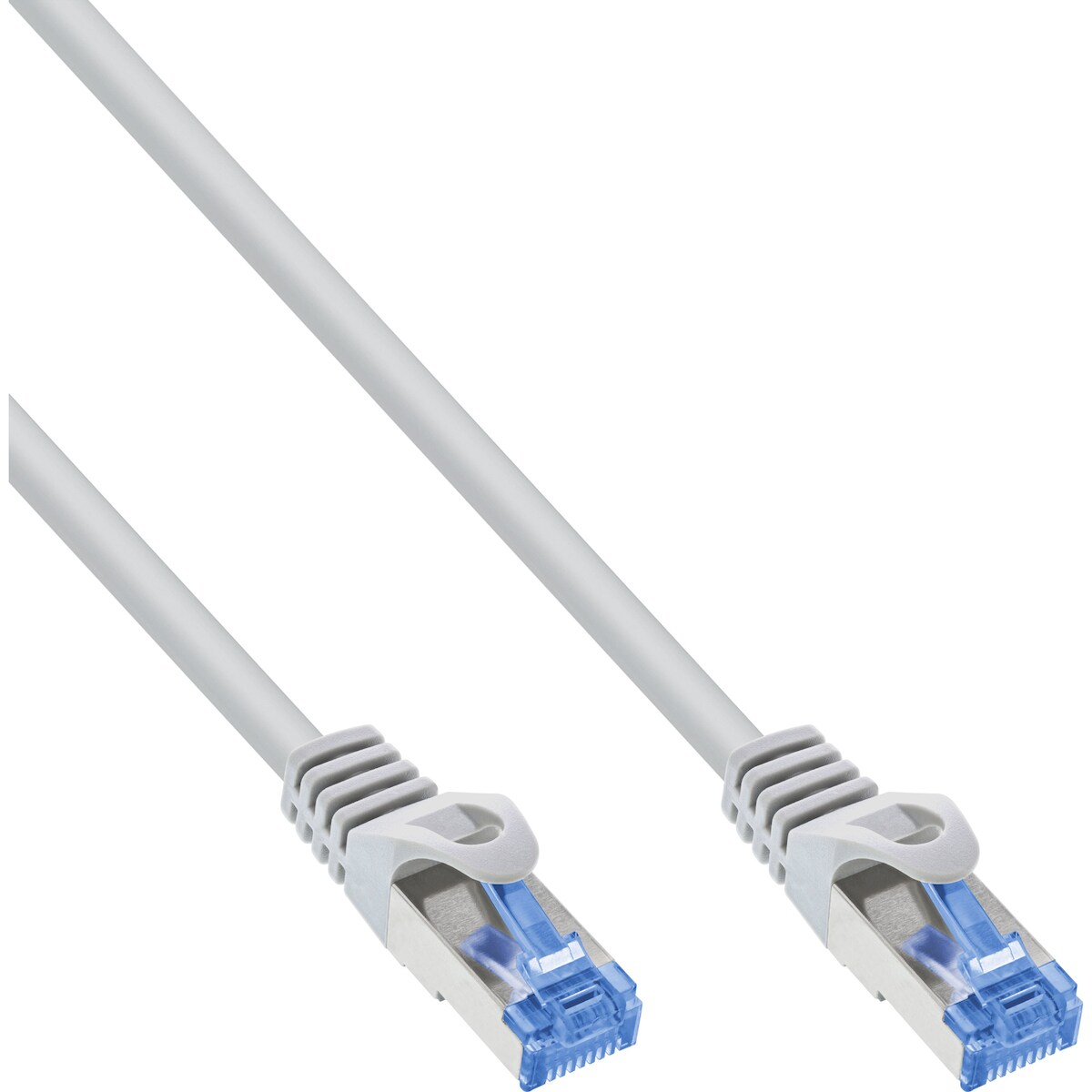 InLine® Patchkabel, Cat.6A, S/FTP, TPE (LSZH), CCA, weiß, 0,5m Image