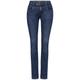 Street One Jeans "Jane" Damen authentic indigo wash, Gr. 25-28, Baumwolle, Casual Fit, Jeanshose, Mid Waist mit Slim Leg, Knopf und Reißverschluss, 5 Pocket, Baumwollmix Stretchanteil