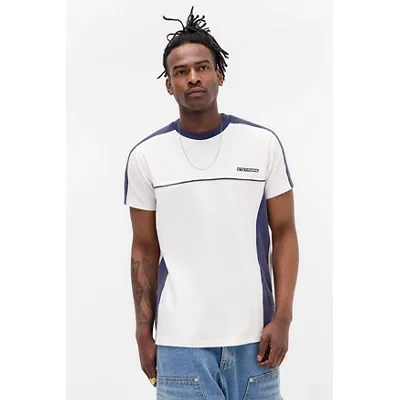 iets frans. Piping Panel T-Shirt - Cream L at Urban Outfitters