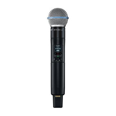 Shure SLXD2/B58 Digital Wireless Handheld Microphone Transmitter with Beta 58 Cap SLXD2/B58-J52