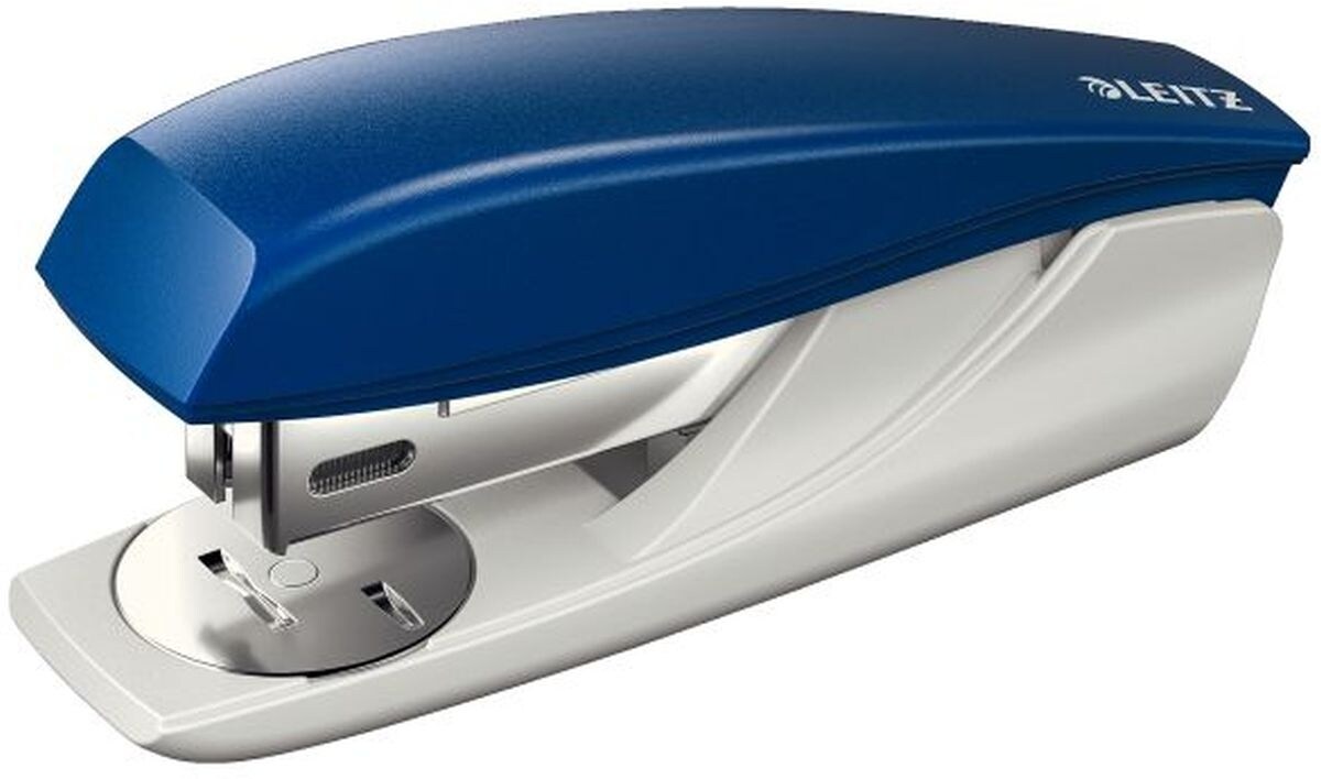 LEITZ Heftgerät 5501 bis 25 Blatt blau in Blisterverpackung Packung mit 6 Stück Image