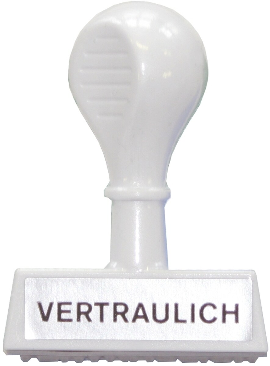 WEDO Textstempel -Vertraulich- Packung mit 6 Stück Image