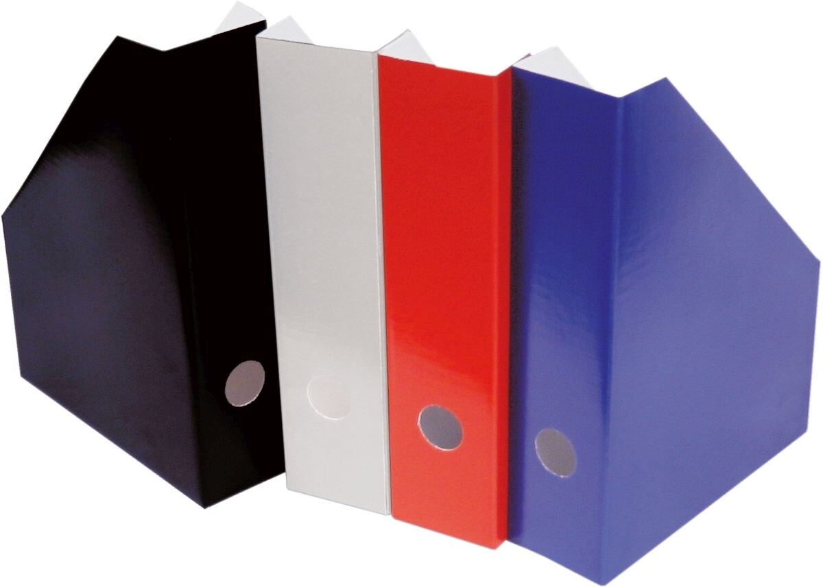 herlitz Stehsammler A4 Wellpappe lose farbig sortiert Packung mit 50 Stück Image