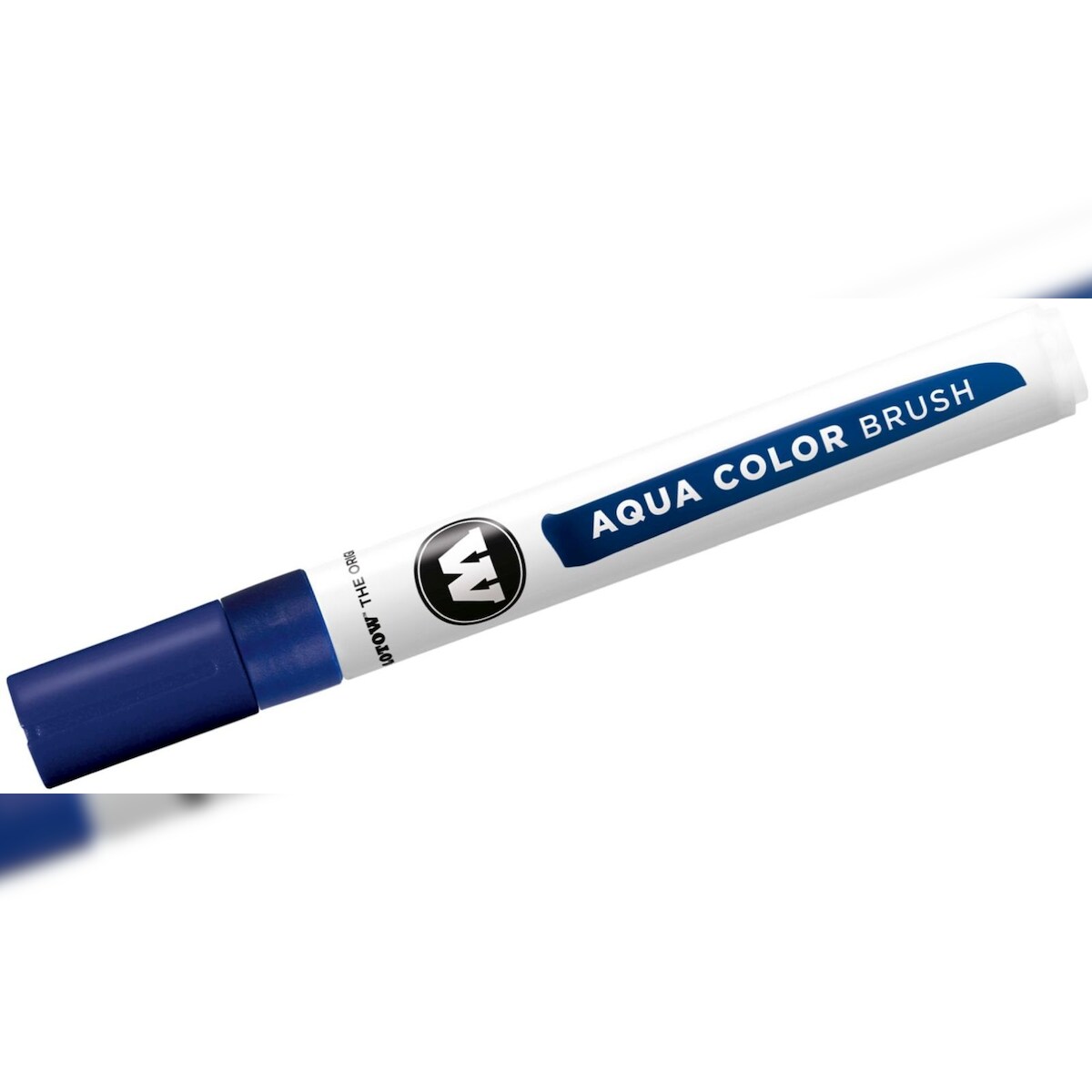 MOLOTOW Aquarellstift Color Brush Aqua 1-2mm primärblau Packung mit 3 Stück Image