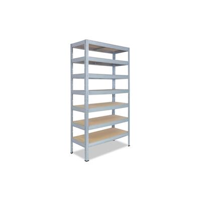 shelfplaza PRO 230x70x30 cm Schwerlastregal in verzinkt mit 7 Böden und 142 kg Traglast pro Boden Image