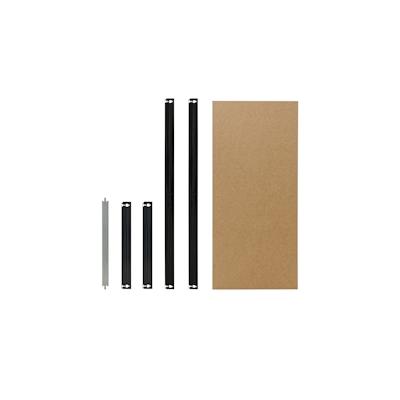 shelfplaza BLACK 30x50 cm Fachboden-Set in schwarz für BLACK Schwerlastregale mit 175 kg Traglast pro Boden Image