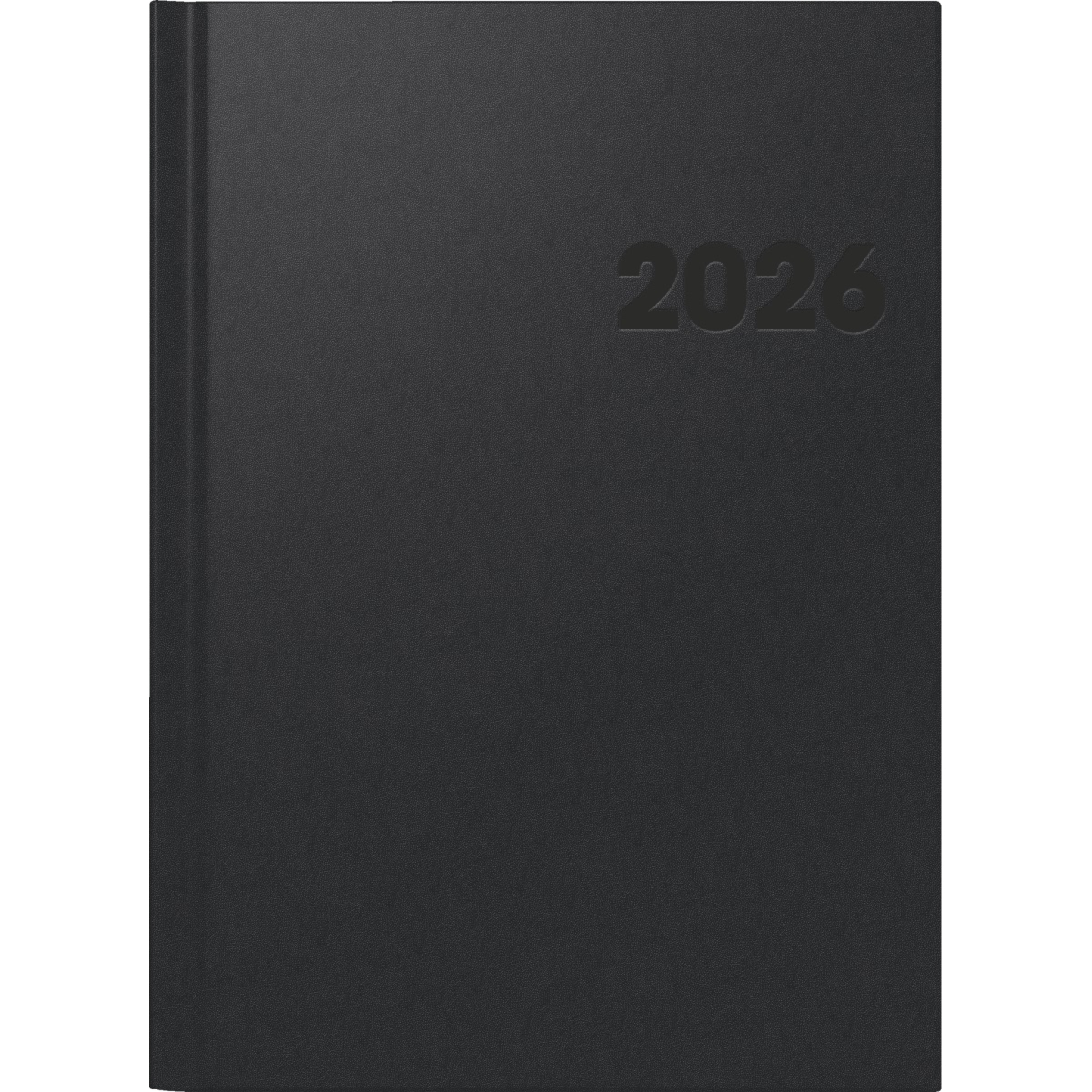 Brunnen Buchkalender 781 21x29,7cm 1 Woche/2 Seiten schwarz 2026 Image