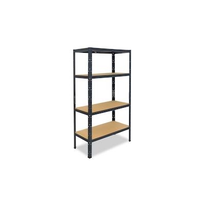 shelfplaza HOME 155x75x40 cm Schwerlastregal in anthrazit mit 4 Böden und 175 kg Traglast pro Boden Image