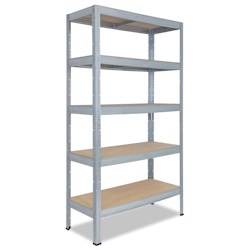 shelfplaza PRO 230x60x40 cm Schwerlastregal in verzinkt mit 5 Böden und 200 kg Traglast pro Boden Image