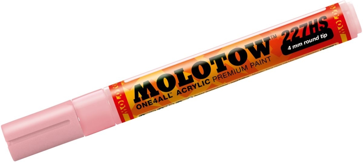 MOLOTOW Permanentmarker One4All 227 HS nachfüllbar 4mm haut pastell Packung mit 6 Stück Image