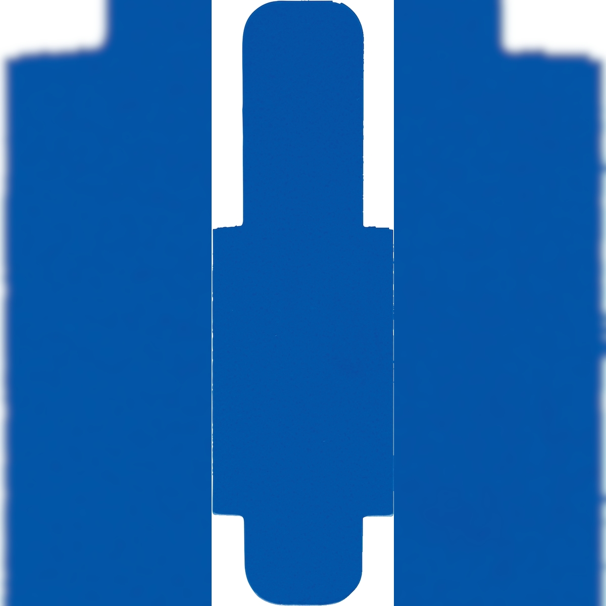 LEITZ Stecksignale 12x40mm VE=50x50 Stück dunkelblau Image