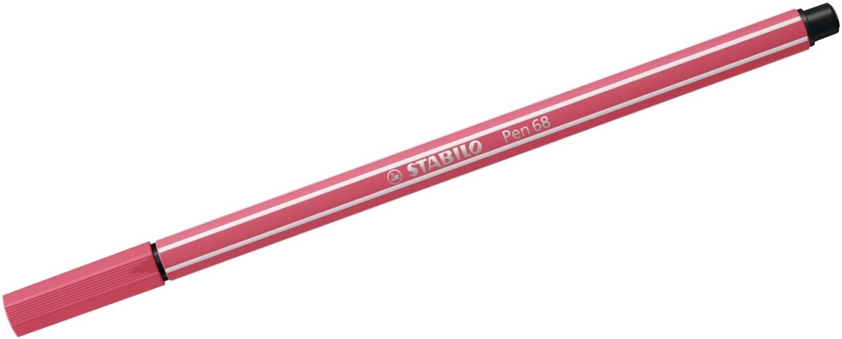 STABILO Premium-Filzstift Pen 68 erdbeerrot Packung mit 10 Stück Image