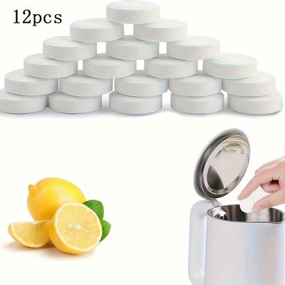 TEMU 12/6pcs Bathroom Accessories, Multifunctional Coffee Machine Cleaning Tool, Descaling And Cleaning, Suitable For Coffee Machine And Kettle, Effective Cleaning! Portable Travel, Hotel, Home Use Image