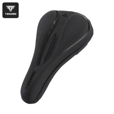 TEMU 1pc Tosuod Mountain Bike Seat Cover - Sponge-filled, Breathable Perforated Cover, For During Cycling, Road And Mountain Bikes, Bicycle Accessories Image