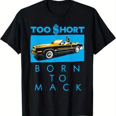TEMU Too Short-born To , High Contrast T-shirt Image