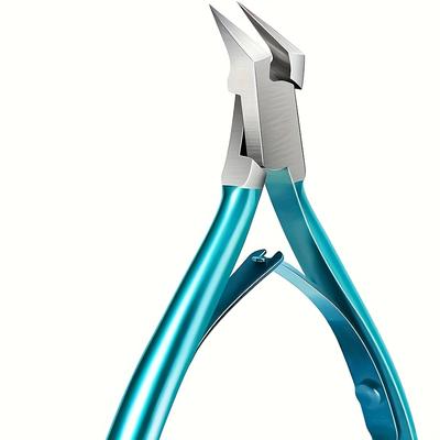 TEMU Precision Nail Clippers - Suitable For Ingrown And Thick Toenails, For Home Manicure And Foot Relax Image